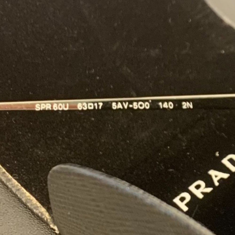 Authentic Prada Round/Oval Gradient Sunglasses Wi… - image 6